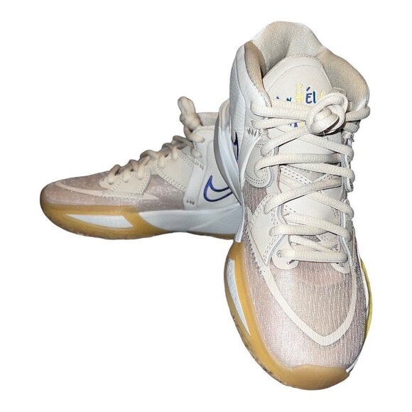 NIKE Kyrie 8 Infinity N7 Men Shoes Rattan Purple Dust Wheat DM3255 200 Size 4 - Picture 5 of 13